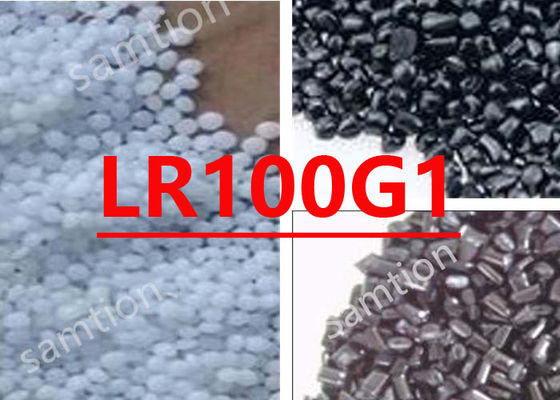 A resina S-Plastic  LR100G1 é um material reforçado com 10% de fibra de vidro utilizado para aplicações de moldagem por injecção não cosméticas