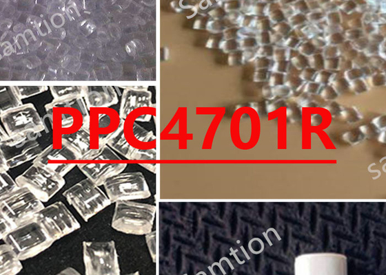 S-Plastic Lexan resina PPC4701R é carbonato poliftalato de alta resistência ao calor, fornece DTUL de 300F a 264 psi.