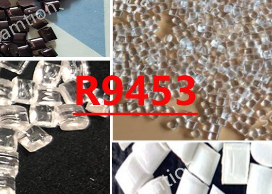 A resina S-Plastic Lexan R9453 é para fins gerais uma resina retardadora de chama não preenchida, não com cloro e não com bromo