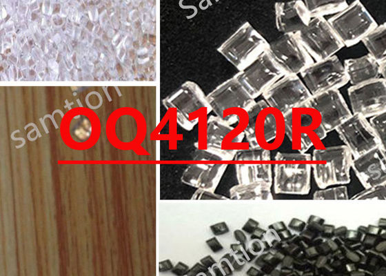 S-Plastic  OQ4120R Grau óptico com corte UV até 400 Nm, maior pureza óptica do que os graus padrão.