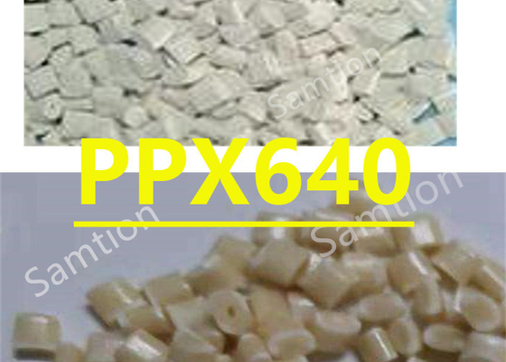 S-Plastic Noryl PPX640 40% GR PPE+PP. Alto alongamento. Alta rigidez. NSF Standard 61 Compliant (Color Limited).