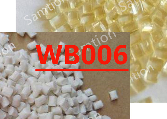 A resina S-Plastic Thermocomp WB006 é um composto à base de resina de polibutileno tereftalato contendo contas de vidro.