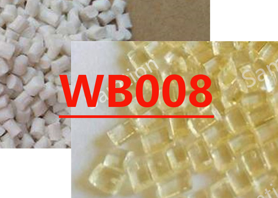 A resina S-Plastic Thermocomp WB008 é um composto à base de poliéster termoplástico (PBT) contendo contas de vidro.