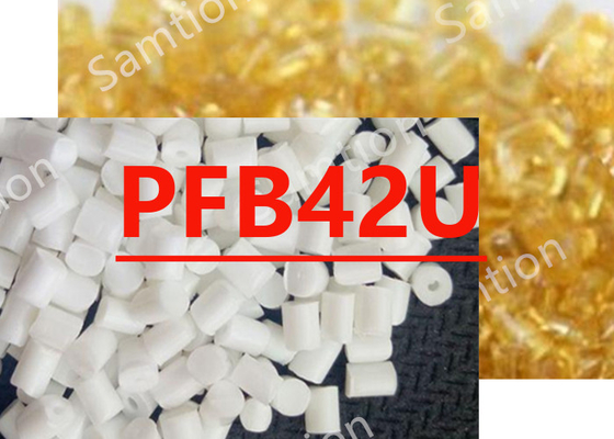 S-Plastic Thermocomp PFB42U é um composto à base de resina Nylon 6 contendo fibras de vidro e contas de vidro