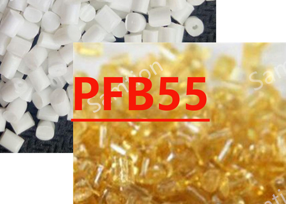 S-Plastic Thermocomp PFB55 é um composto à base de resina PA 6 contendo contas de vidro, fibra de vidro.