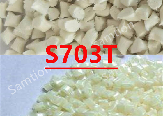 A resina S-Plastic Cycolac S703T é um ABS de fluxo super alto desenvolvido para aplicações de moldagem por injeção/compressão de parede fina.