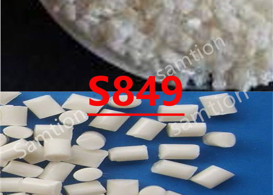 A resina S-Plastic Cycolac S849 é de qualidade de extrusão ABS, oferecendo uma resistência ao impacto muito alta com resistência ao calor média.