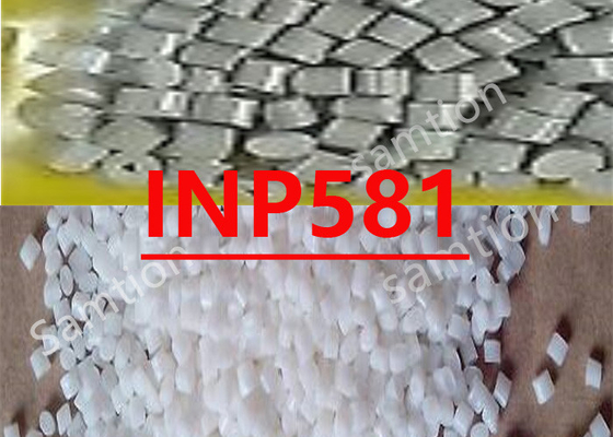 S-Plastic Cycolac INP581 SAN de alto fluxo e baixo peso molecular. Pode ser usado como aditivo de composição para misturas de polímeros.