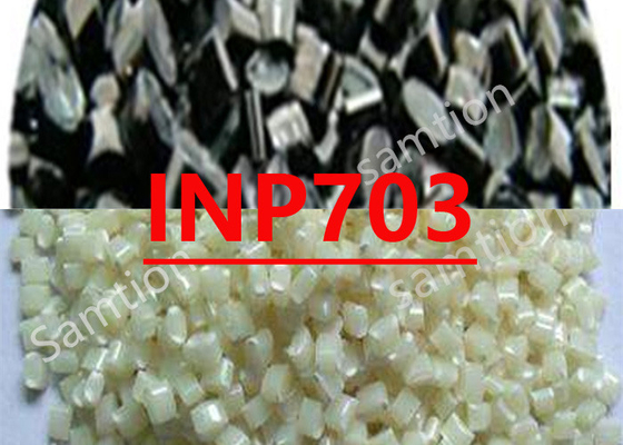 S-Plastic Cycolac INP703 é uma resina ABS de alta temperatura, baseada em alfametil estireno acrilontril butadieno estireno (AMS-A)