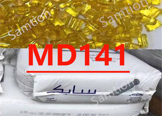 S-Plastic Ultem MD141 Transparente, de fluxo padrão Polieterimida (Tg 217C) ECO Conforme com a lista UL94 V0 e 5VA