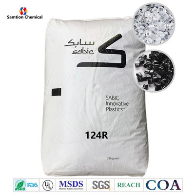 Pellets de policarbonato de resina de S-Plastic  eficazes da FDA 124R UL HB 17.5 MFR