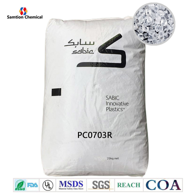 UV plástico do grânulo da resina do policarbonato da resina do PC de S-Plastic Lexan S-Plastic 0703R estabilizado exterior e iluminando-se