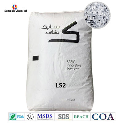 S-Plastic  LS2 UL classificado HB a partir de 10/97. Aplicações de lentes automotivas Viscosidade média. UV-estabilizado Cores transparentes
