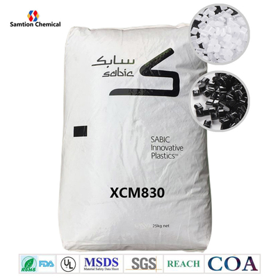 S-Plastic Cycoloy XCM830 PC Material de pellets de resina ABS com alta rigidez e desempenho de impacto