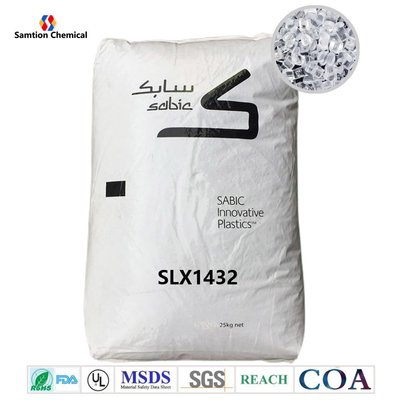 S-Plastic Lexan SLX2432T Estabilização UV reforçada de viscosidade média e agente de liberação adicionado.