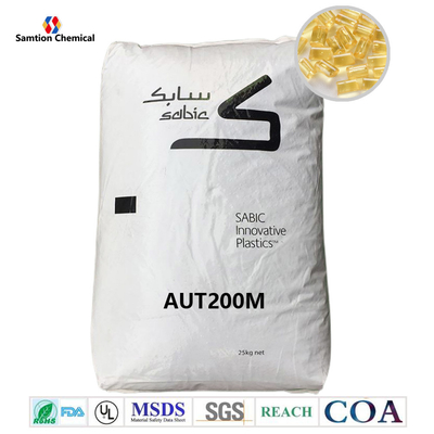 Ultem AUT200M Pelotas de resina S-Plastic Pei em granel Polieterimida transparente de alto fluxo (Tg 217C)