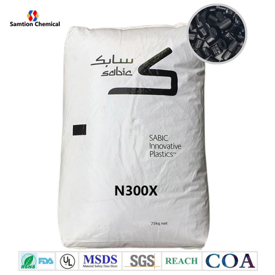 S-Plastic Noryl N300X PPE+PS Misto. Não preenchido Não Bromado Não Clorado Sistema FR UL94 V0.