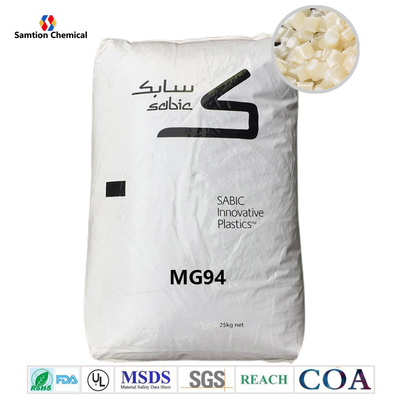 A resina S-Plastic Cycolac MG94 é de fluxo superior, ABS de moldagem por injecção, bom impacto, para aplicações de parede fina.