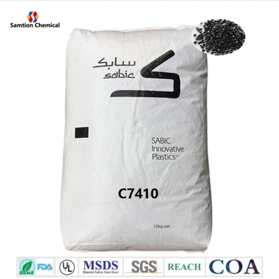 Material plástico ABS não halogenado FR S-Plastic Thermocomp C7410 PC para moldagem de parede fina