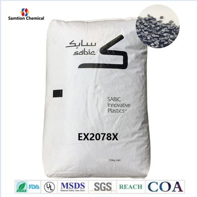 S-Plastic  EX2078X Uma ramificação difusa permite uma textura superficial fina quando extrudida em perfis de tubos de folha absorvedor de UV