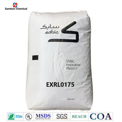 S-Plastic  EXRL0175 Mistura de copolímero PC resistente ao intemperismo, produto transparente classificado como V2 contendo agente liberador de mofo.