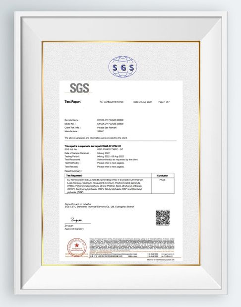 CHINA SAMTION INTERNATIONAL LIMITED Certificações